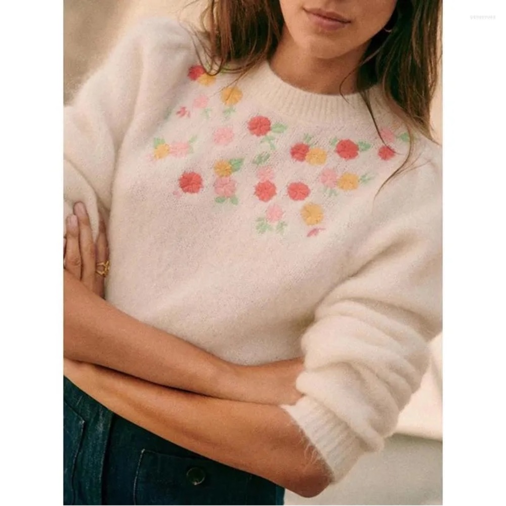 sezane ombline sweater size L - Picture 2 of 10